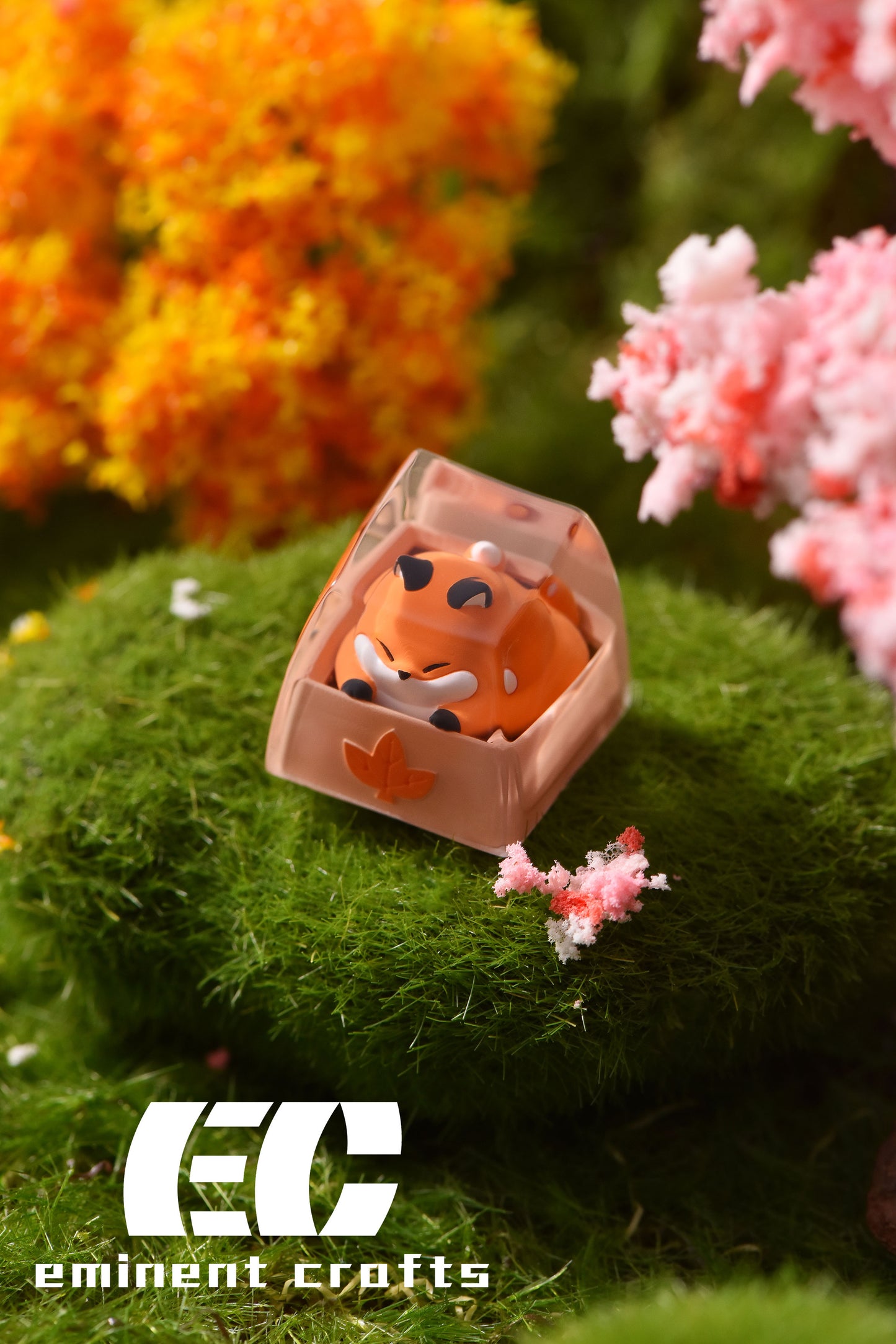 Animal in a Box Series 1 - Artisan Resin Keycap (Corgi, Husky, Shiba, Fox)