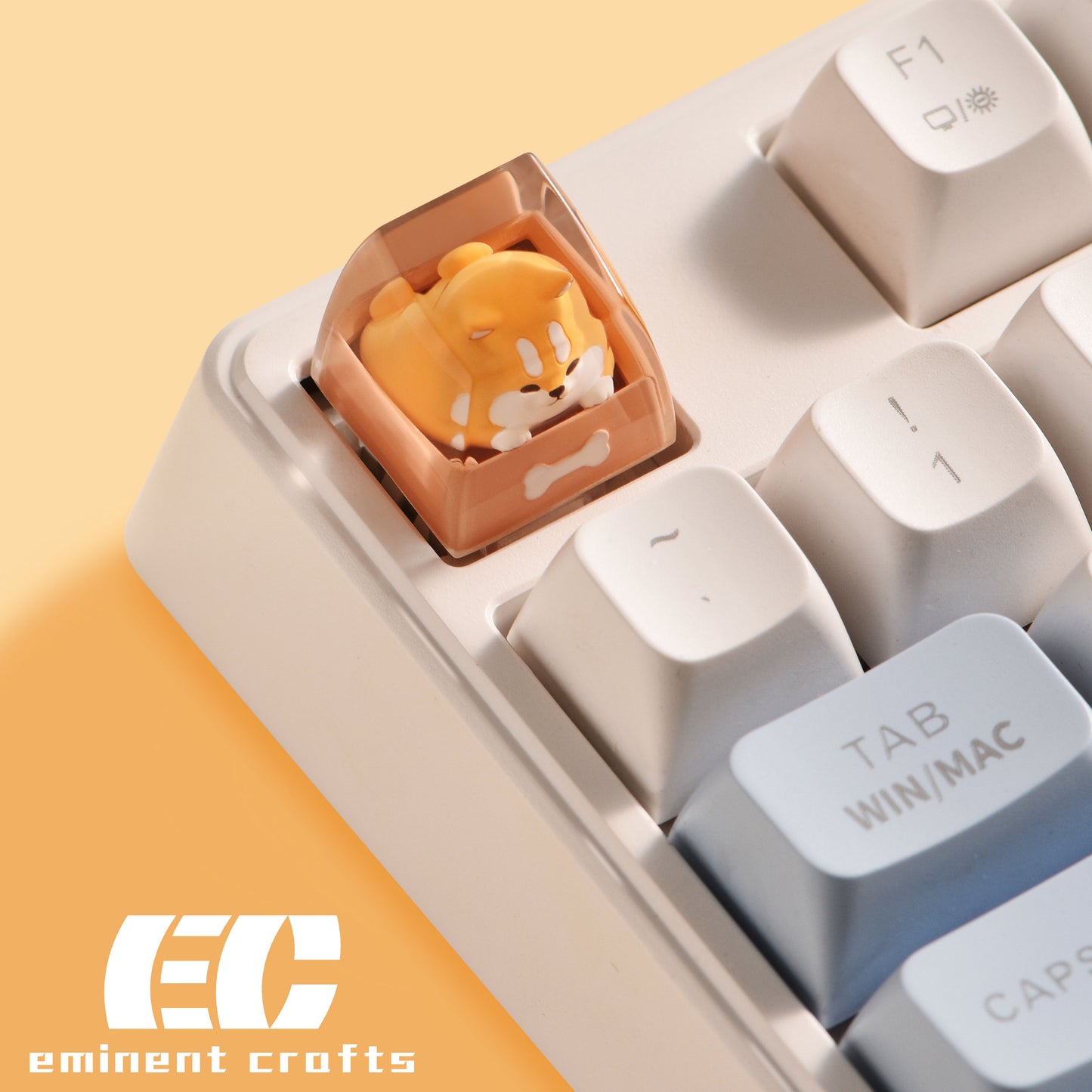 Animal in a Box Series 1 - Artisan Resin Keycap (Corgi, Husky, Shiba, Fox)
