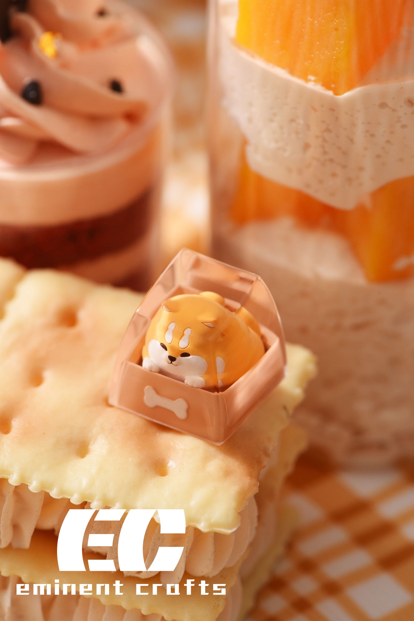 Animal in a Box Series 1 - Artisan Resin Keycap (Corgi, Husky, Shiba, Fox)