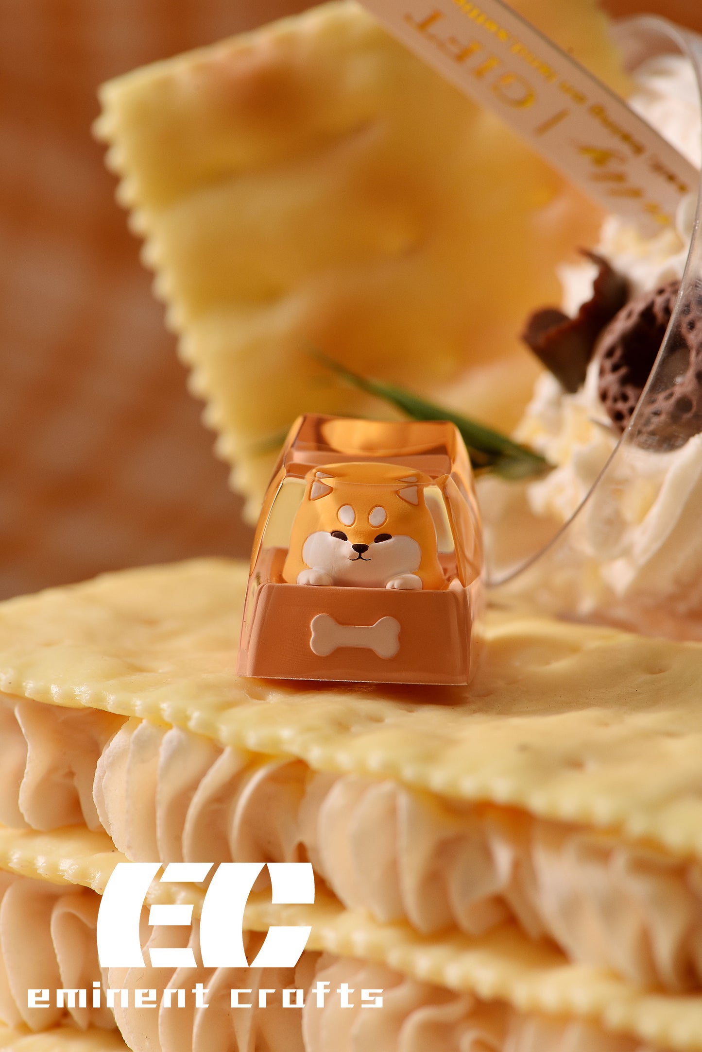 Animal in a Box Series 1 - Artisan Resin Keycap (Corgi, Husky, Shiba, Fox)