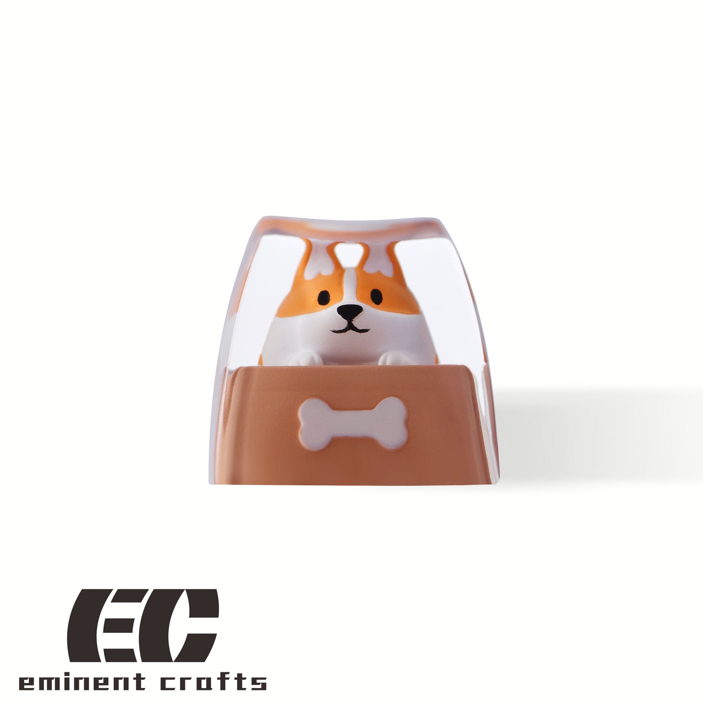 Animal in a Box Series 1 - Artisan Resin Keycap (Corgi, Husky, Shiba, Fox)