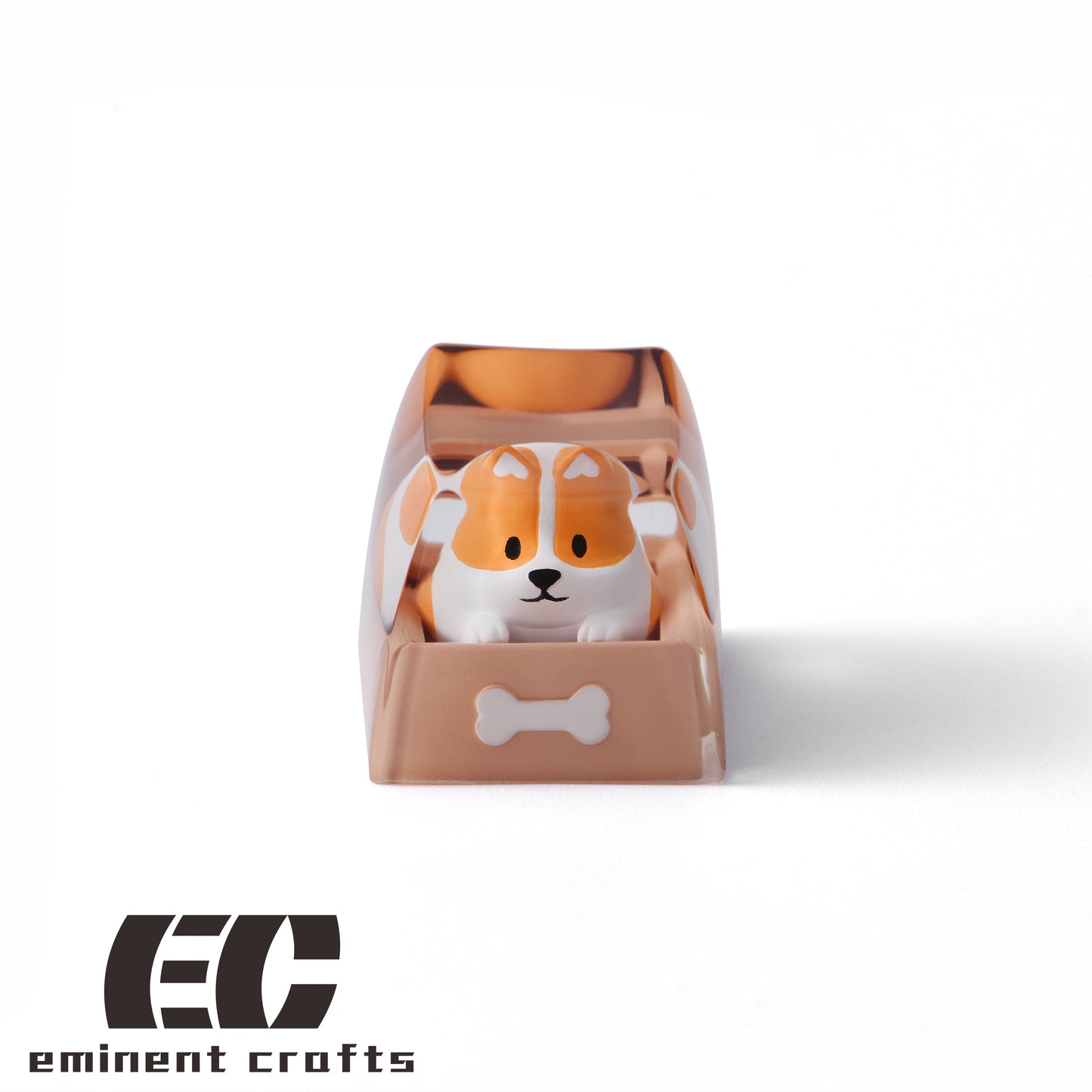 Animal in a Box Series 1 - Artisan Resin Keycap (Corgi, Husky, Shiba, Fox)