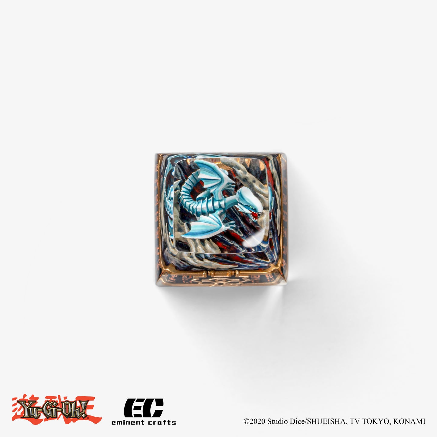 Blue-Eyes White Dragon Yu-Gi-Oh! Artisan Resin Keycap (PRE-ORDER)