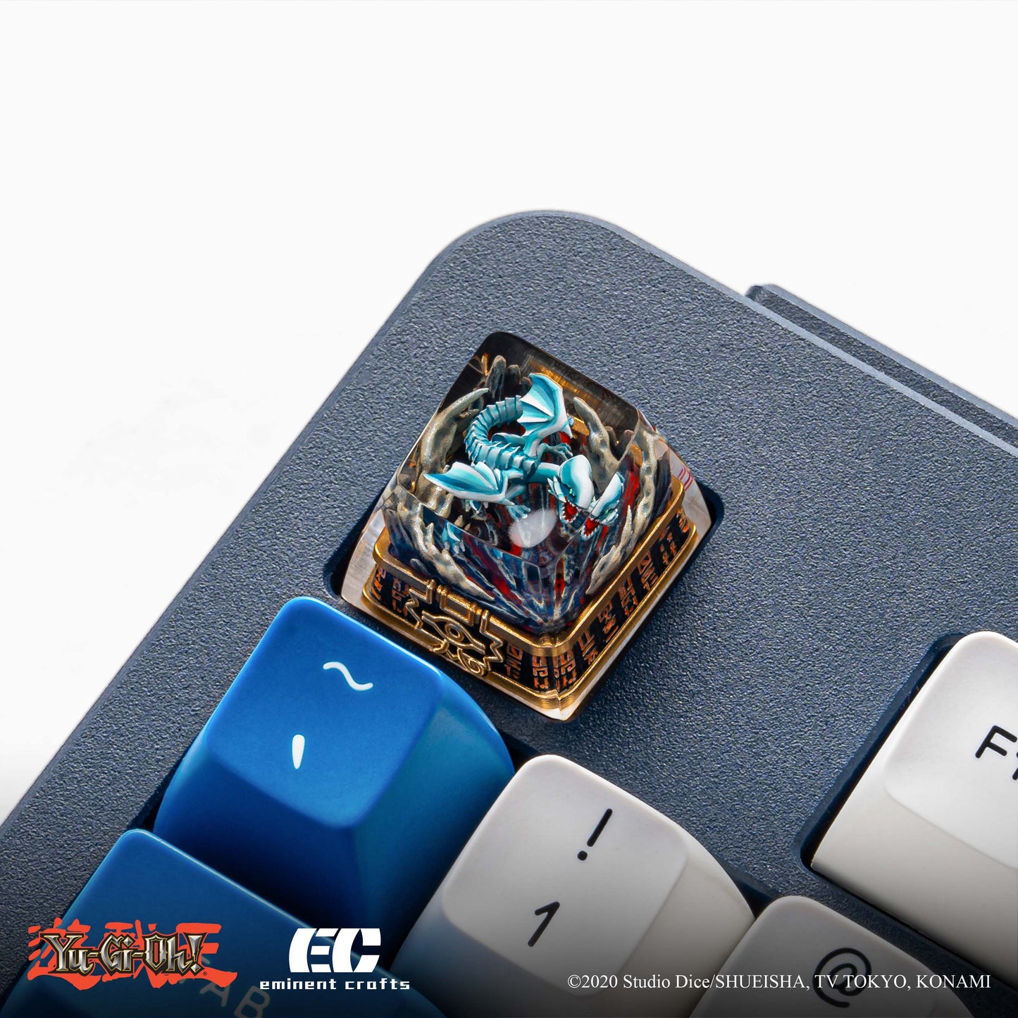 Blue-Eyes White Dragon Yu-Gi-Oh! Artisan Resin Keycap (PRE-ORDER)