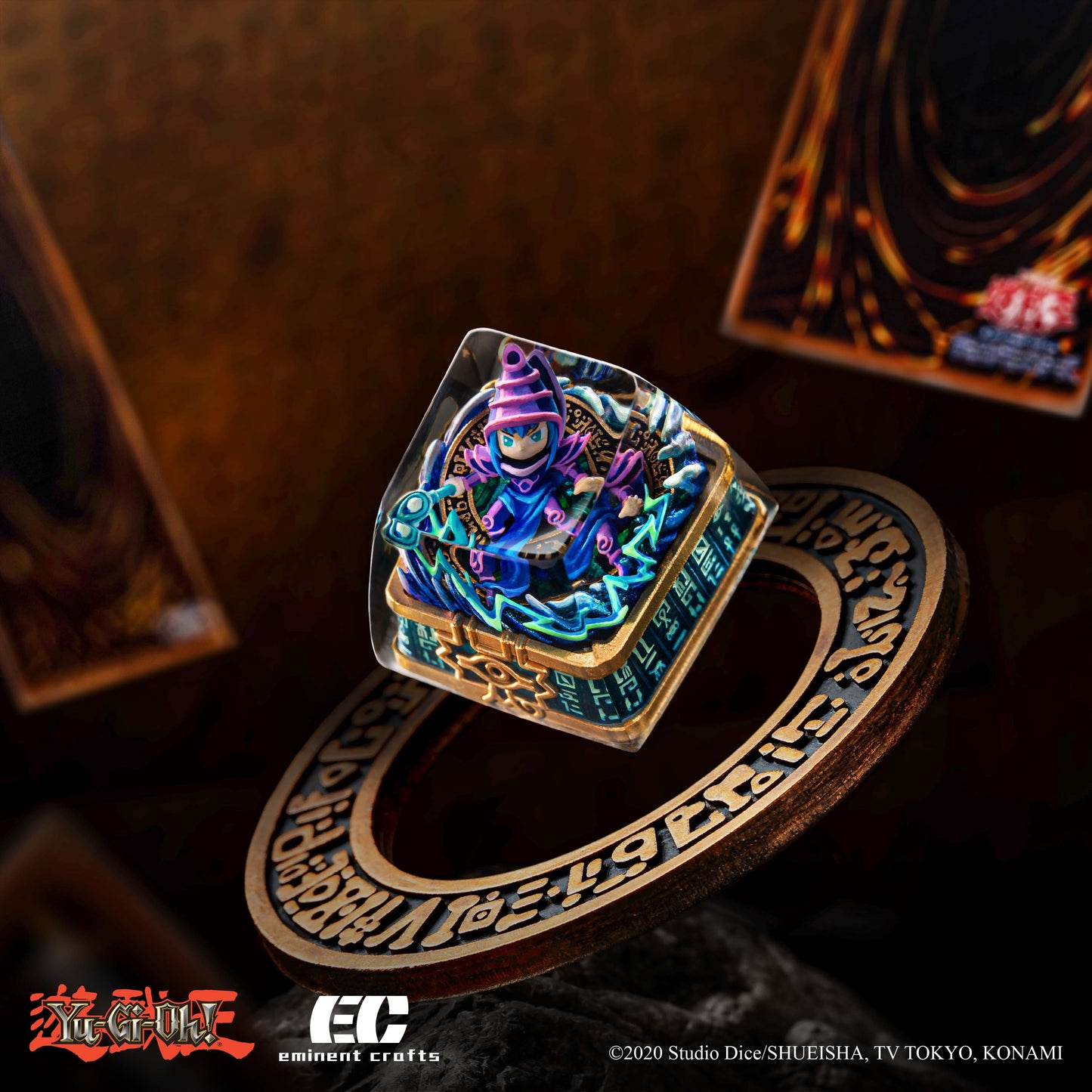 Dark Magician Yu-Gi-Oh! Artisan Resin Keycap